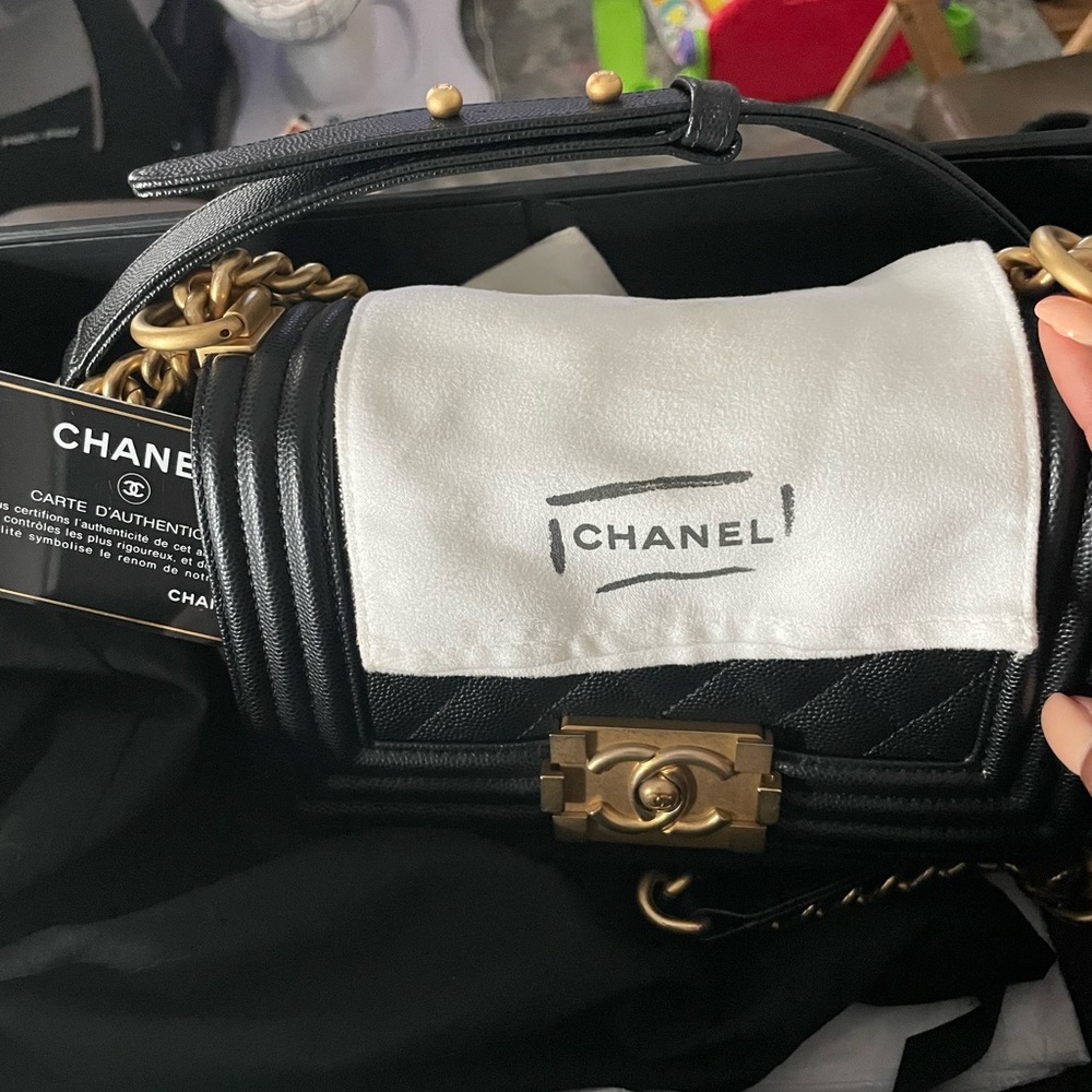Chanel boy small  handbag